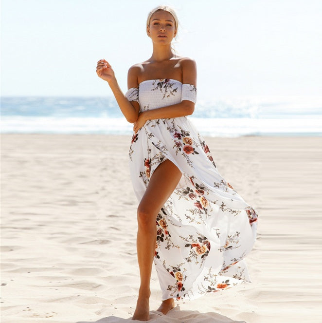 Boho Style Long Dress Women 