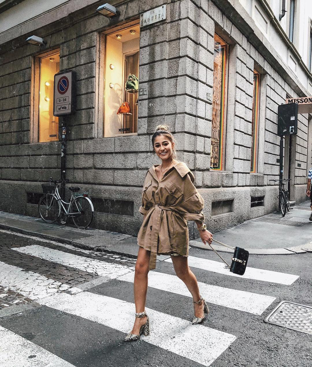 Vintage Casual Ladies Dress