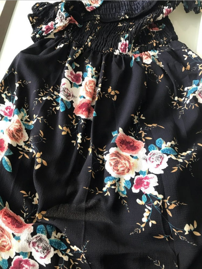 Boho Style Long Dress Women 