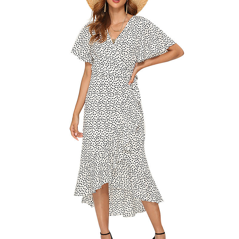 Printed Chiffon Women Long Dresses