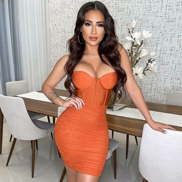Women Spaghetti Party Dress