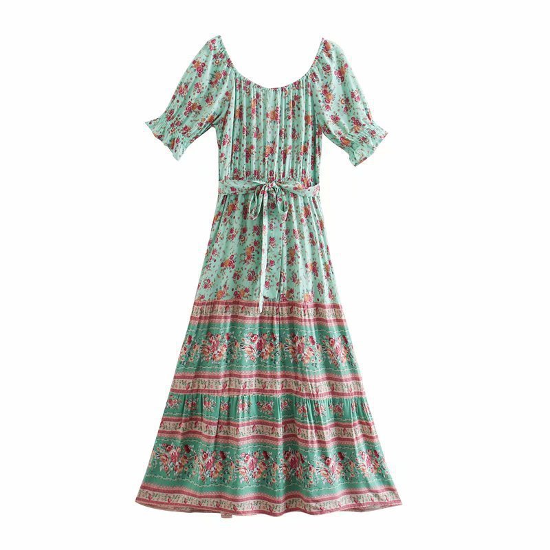 Women Elegant A Line Long Maxi Dress