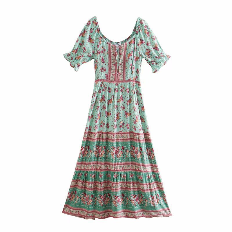 Women Elegant A Line Long Maxi Dress