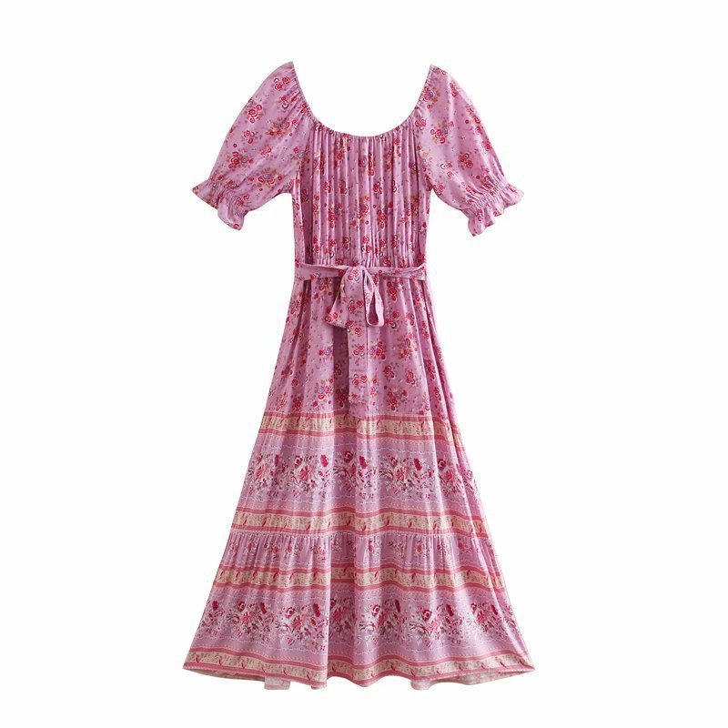 Women Elegant A Line Long Maxi Dress