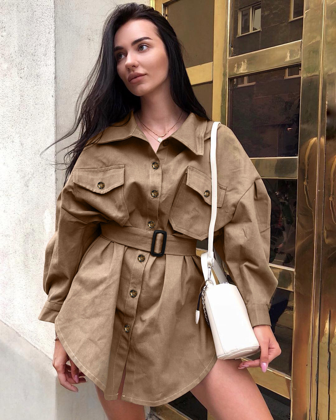 Vintage Casual Ladies Dress